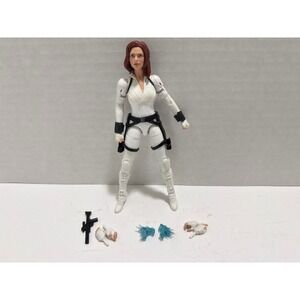 Marvel Legends Black Widow White Snow Suit 6" Action Figure MCU Natasha Loose